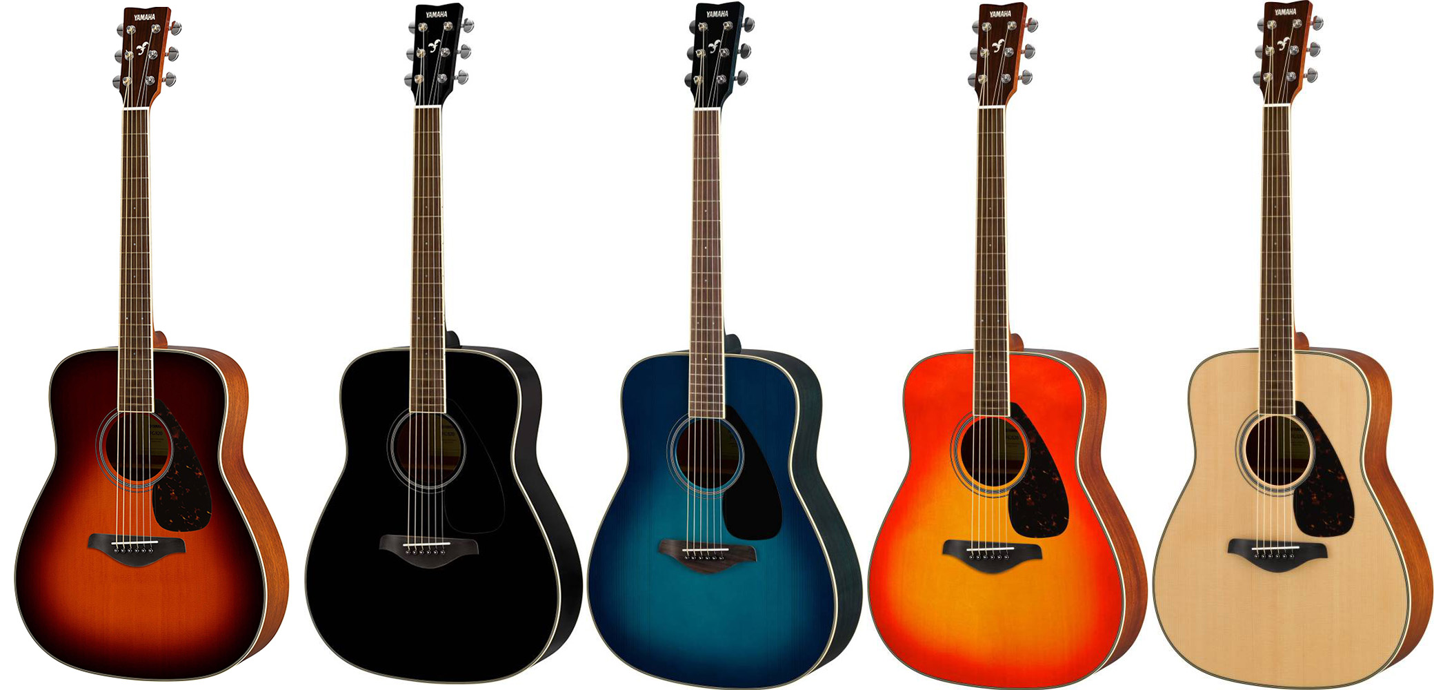 گیتار آکوستیک یاماها/ رنگ بندی گیتار آکوستیک یاماها مدل FG-820