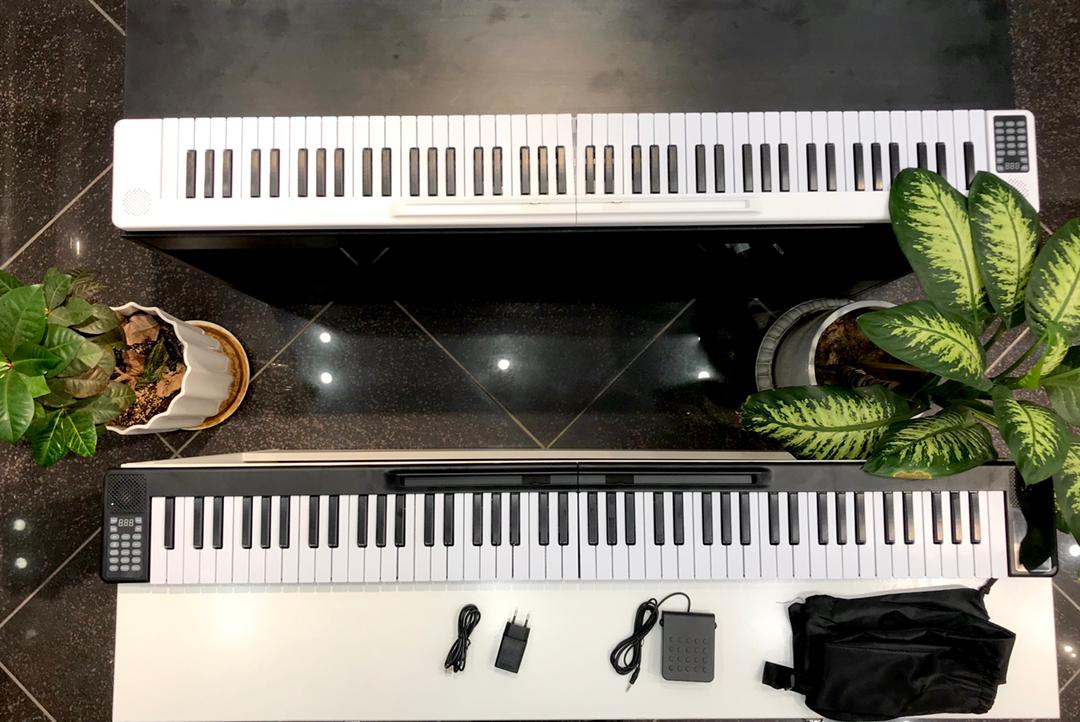 ابعاد پیانوی تاشو Midi Plus BX10